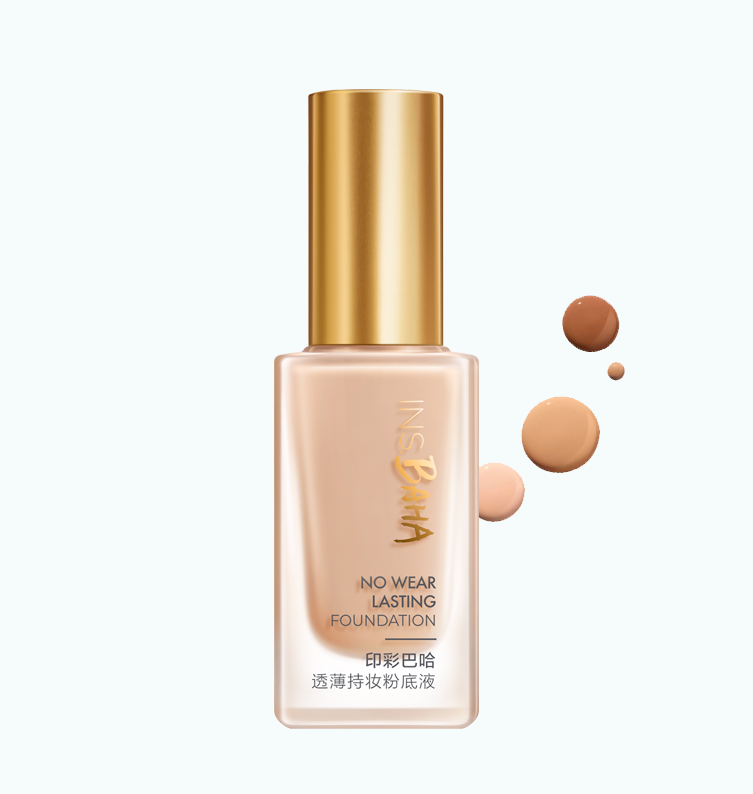 j9集团印彩巴哈透薄持妆粉底液-柔雾型/柔润型